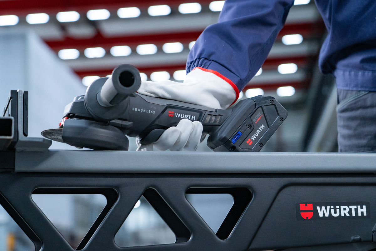 Würth develops IoT-capable power tools for integrated applications and fleet management.